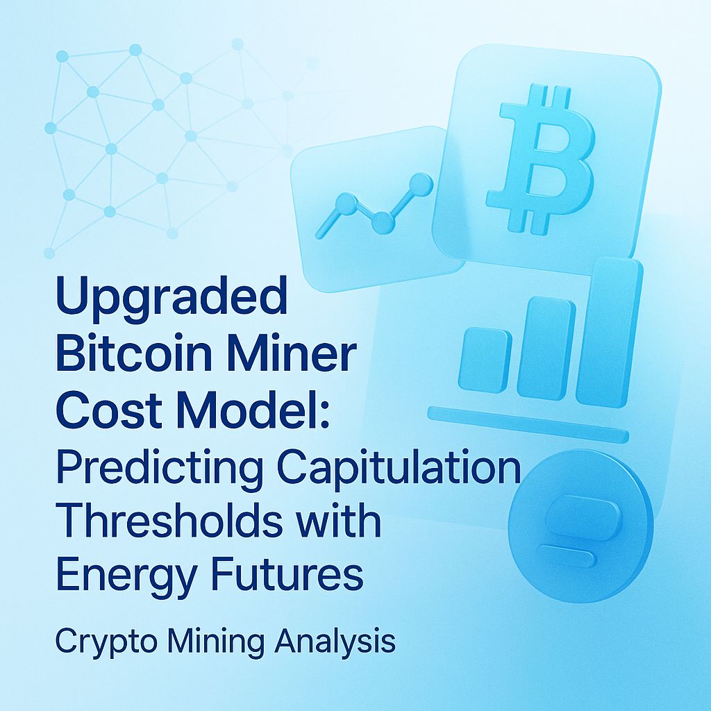When Kilowatts Collide with Cryptocurrency: The Energy Futures Mining Model