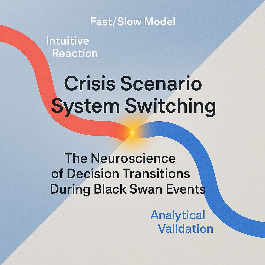 Your Brain's Emergency Toggle: Switching Decision Gears When Disaster Strikes