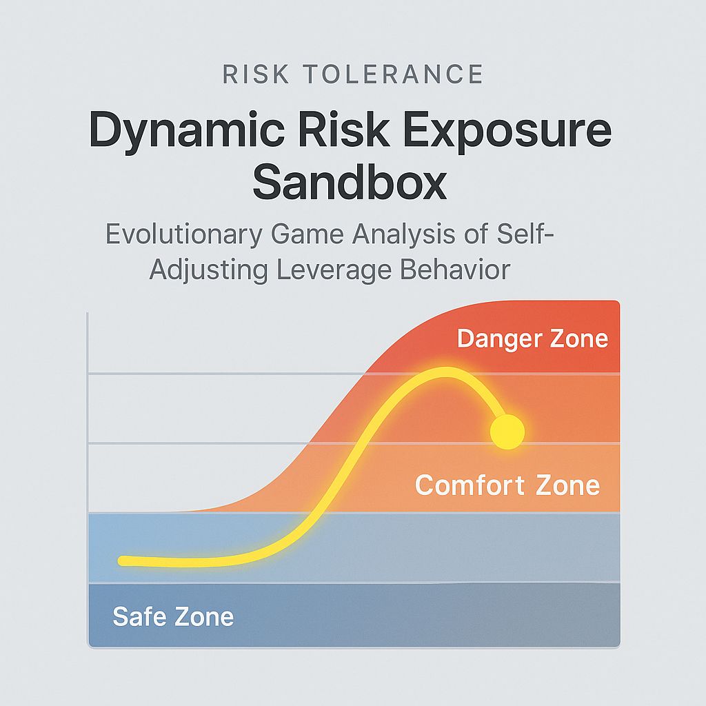 The Self-Taming Leverage Beast: How Simulated Traders Evolve Risk Strategies