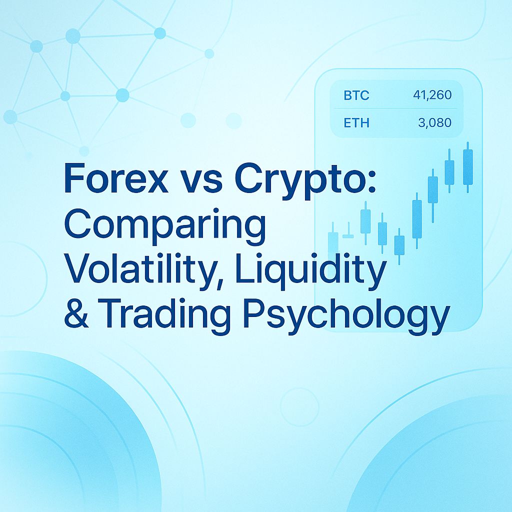 Currency Clash: How Forex and Crypto Markets Differ in Volatility, Liquidity & Mind Games