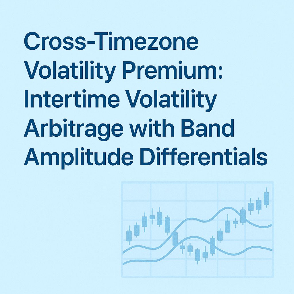 Cross-Timezone Volatility Premium: Statistical Arbitrage of Band Amplitudes Across Asian/London/New York Sessions