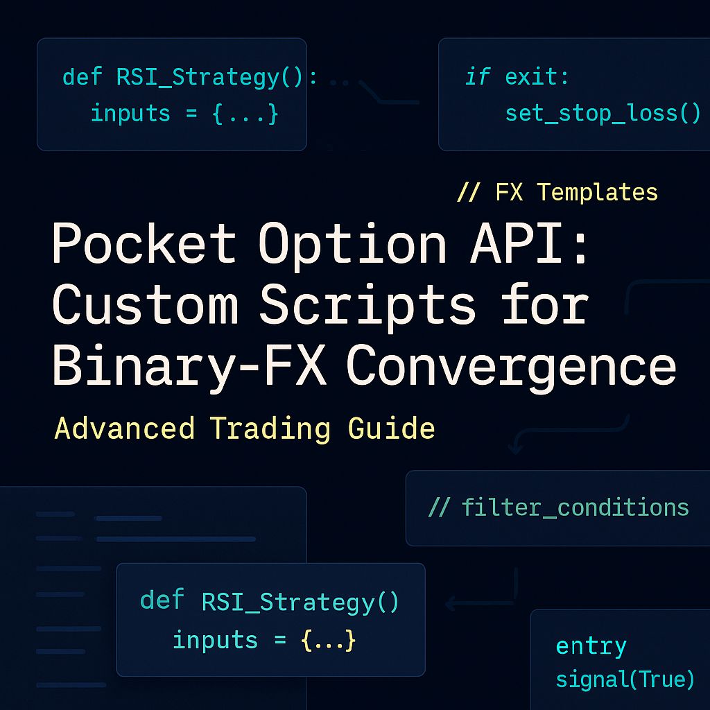 Supercharge Your Trading: Pocket Option API Meets Binary-FX Fusion