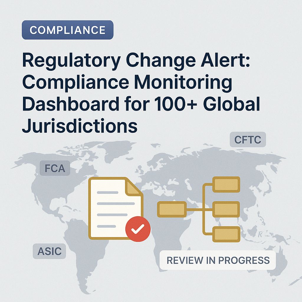 The Global Compliance Weather Station: Forecasting Regulatory Storms