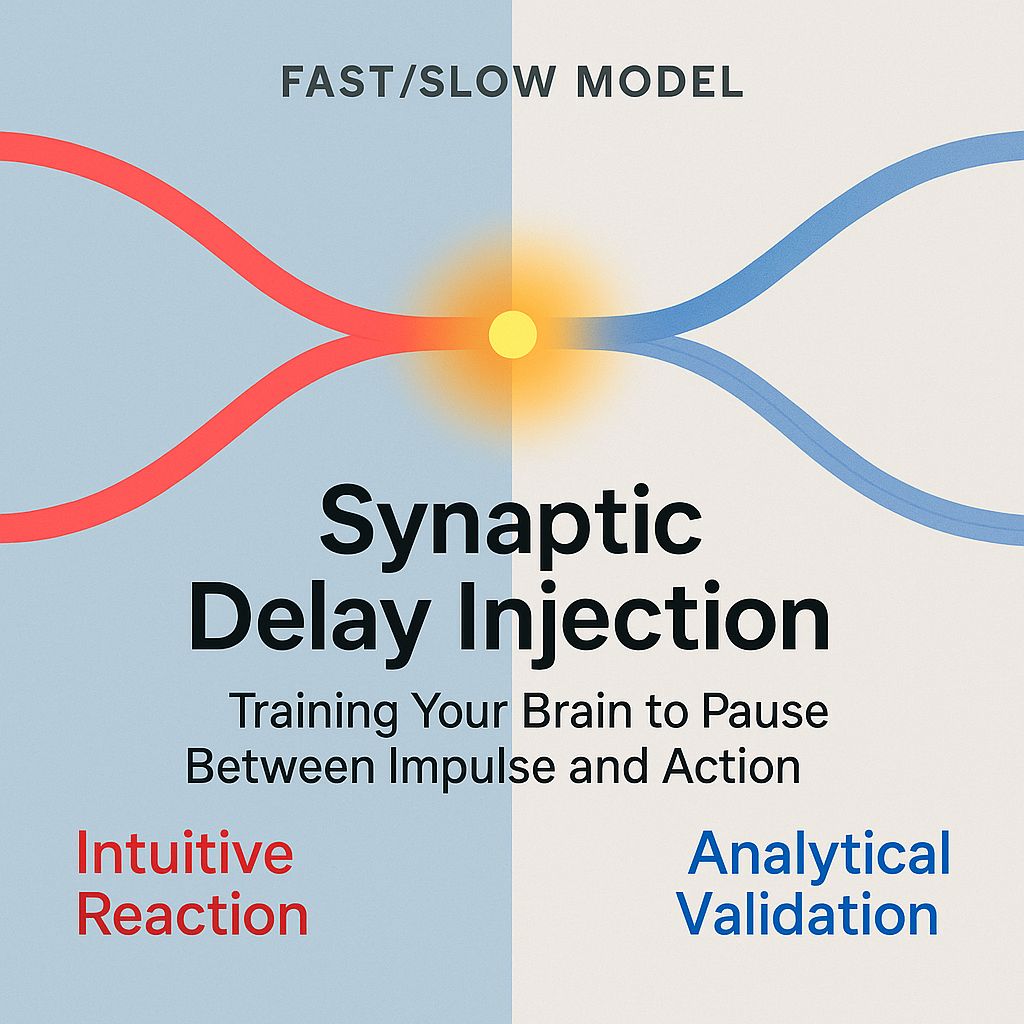 The Cognitive Speed Bump: Slowing Down Your Brain's Impulsive Autobahn