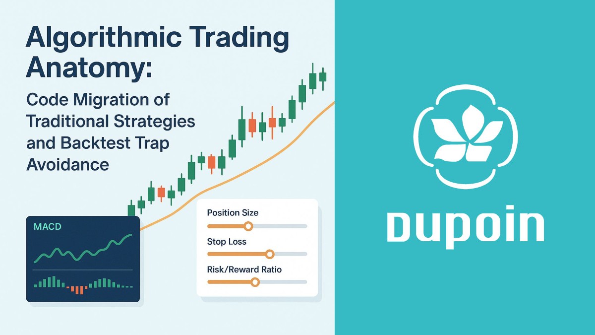 Python code transforming discretionary strategy to algorithm