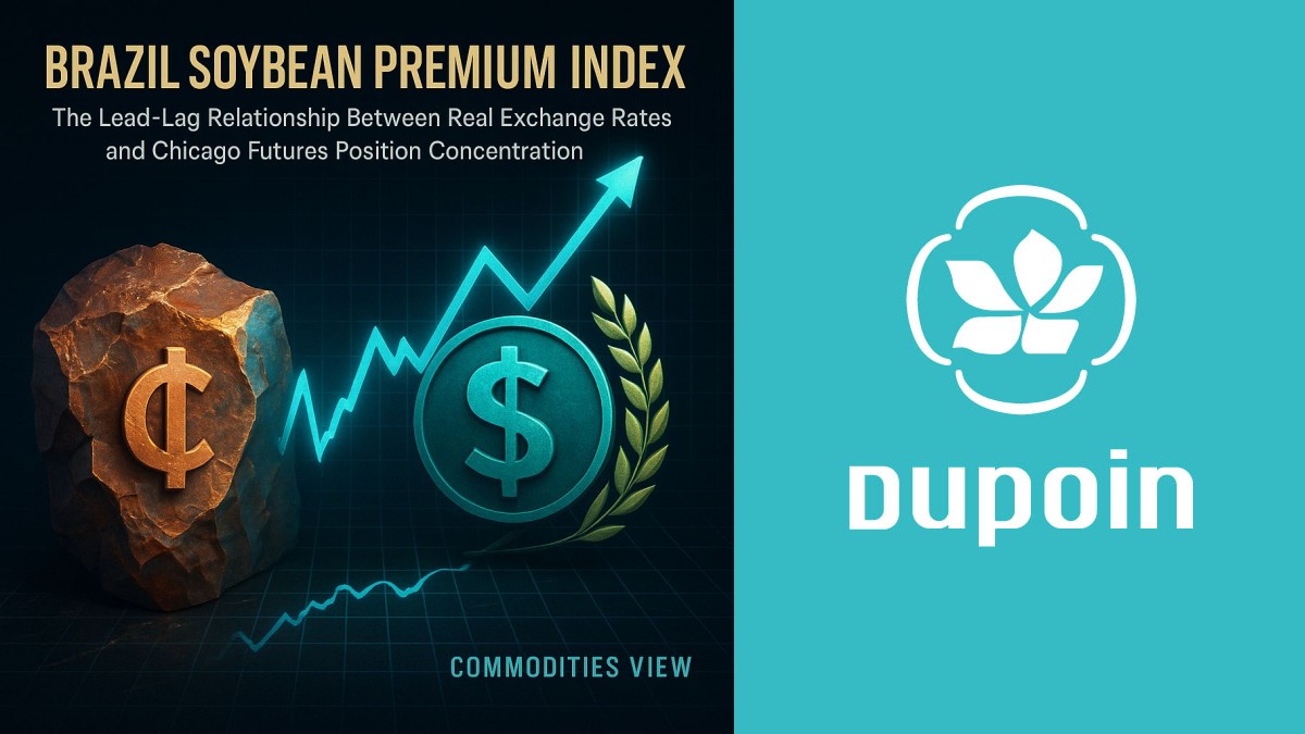 Brazilian real and soybean futures link