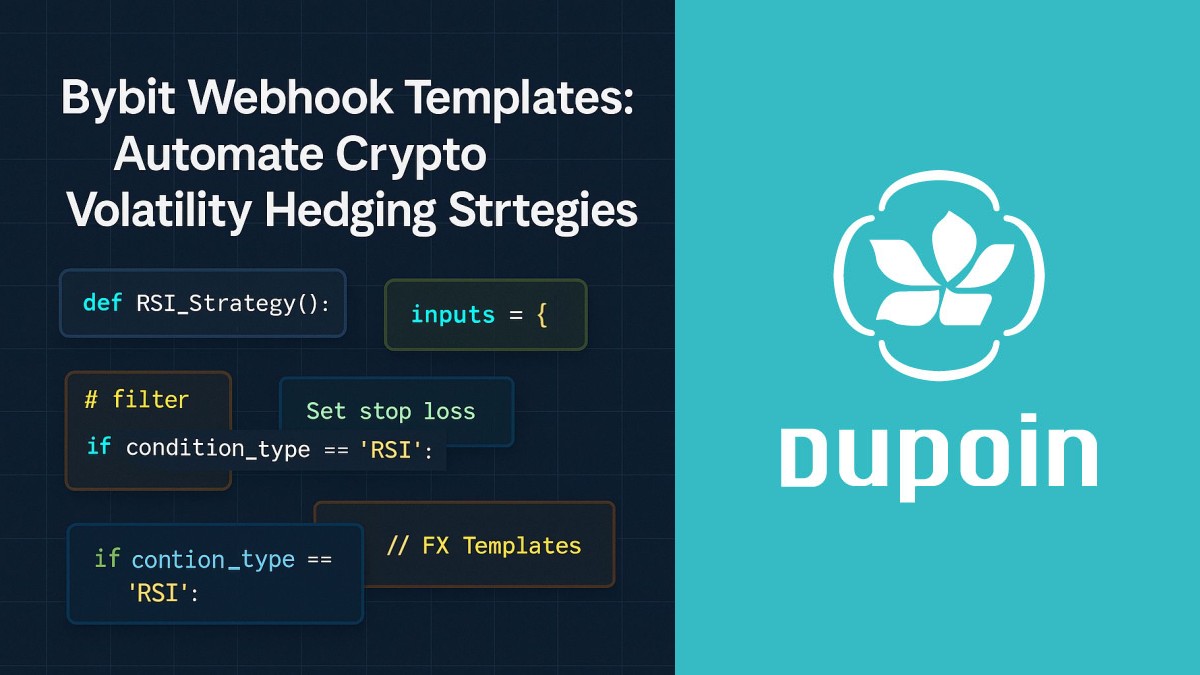 Bybit webhooks automate crypto volatility hedging