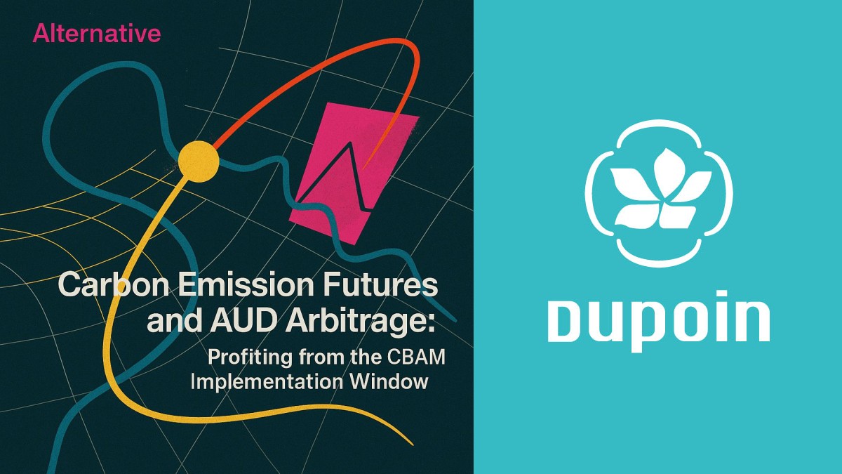 Carbon futures and Australian dollar arbitrage