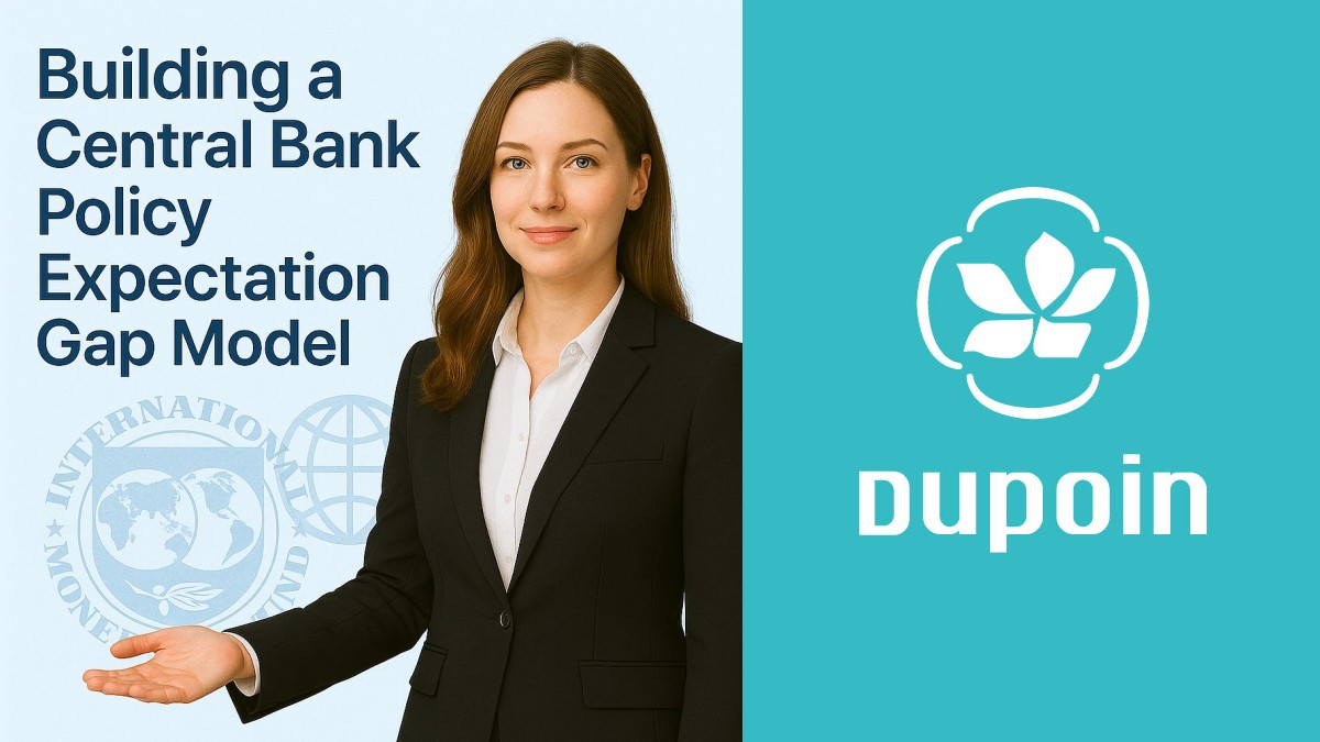 Python central bank expectation model