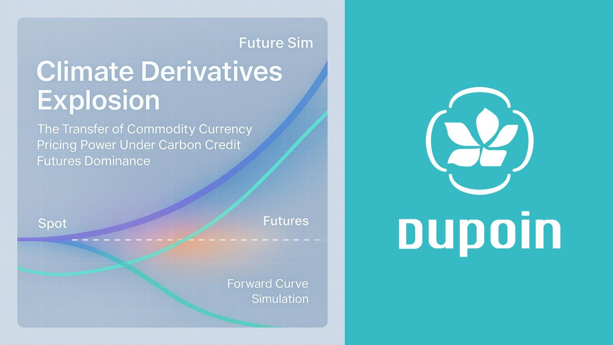 Carbon credit futures dominating commodity markets