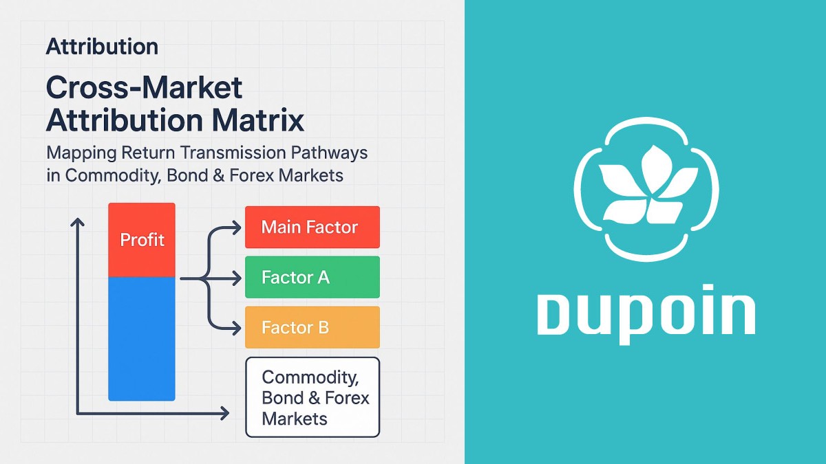 Matrix mapping commodity-bond-forex return transmission