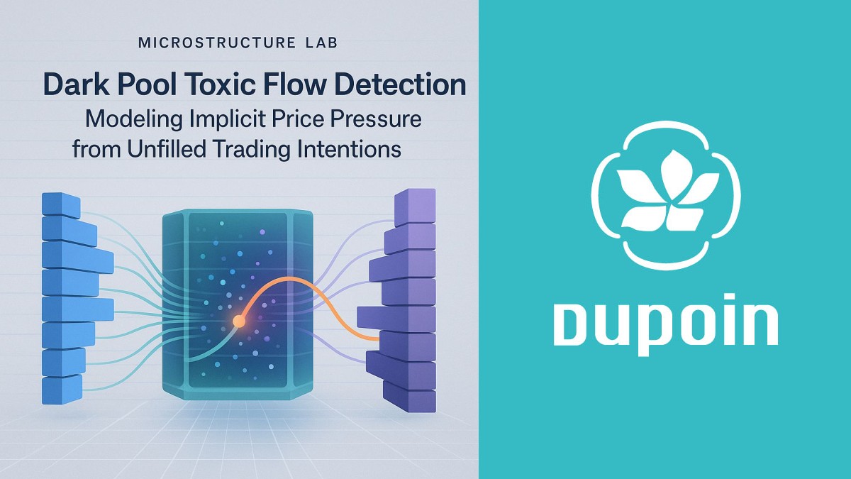 Dark pool unfilled orders impacting market prices