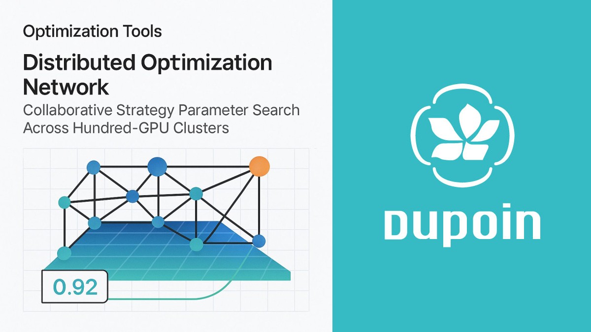 Distributed parameter search on GPU clusters