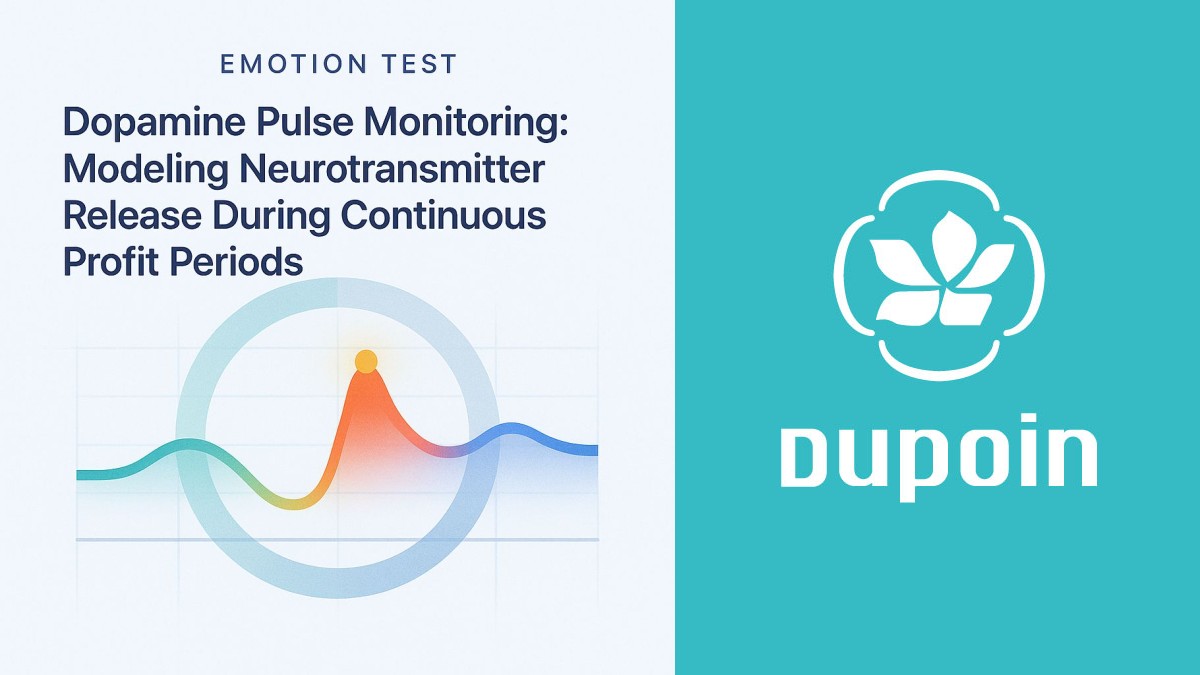 Dopamine release during profit streaks