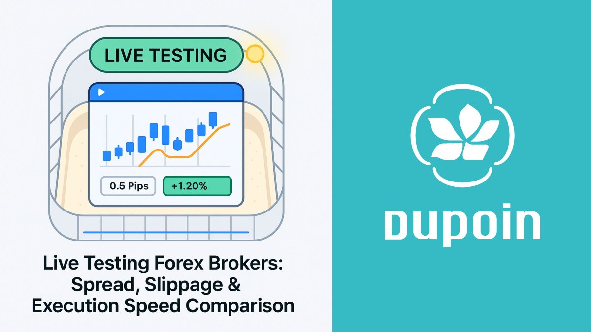 Live Testing Forex Brokers: Spread, Slippage & Execution Speed Comparison