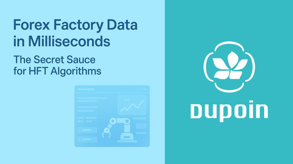 HFT thrives on millisecond forex factory data