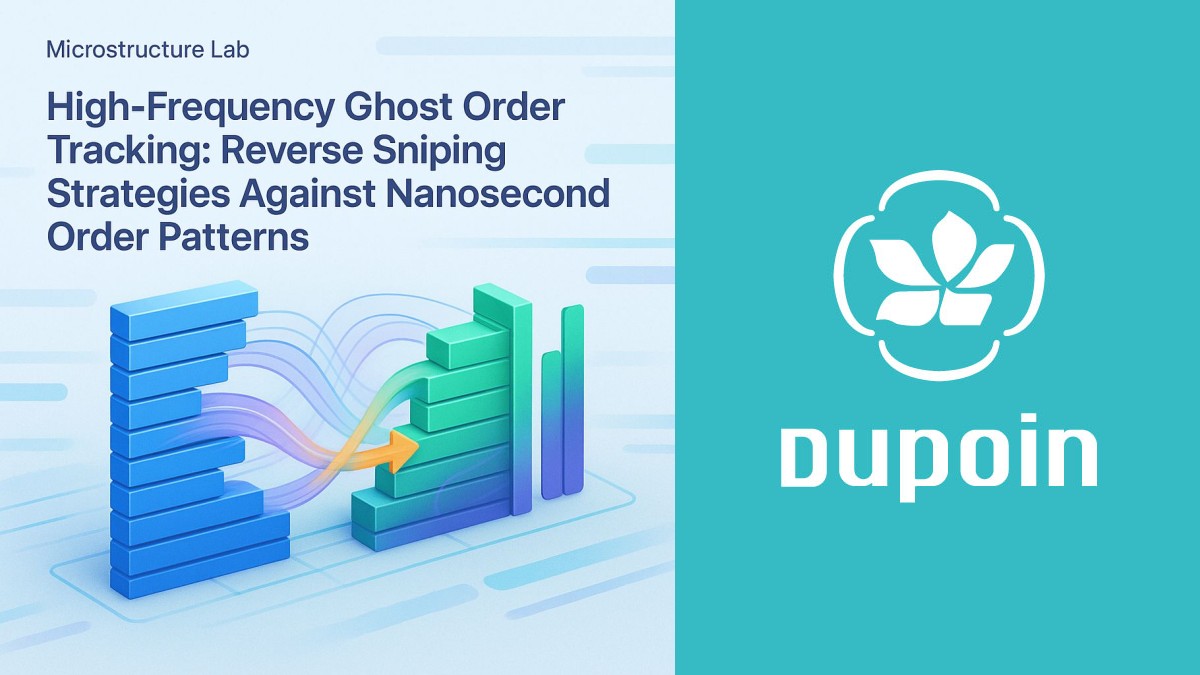 HFT trader detecting spoofing patterns at nanosecond speed