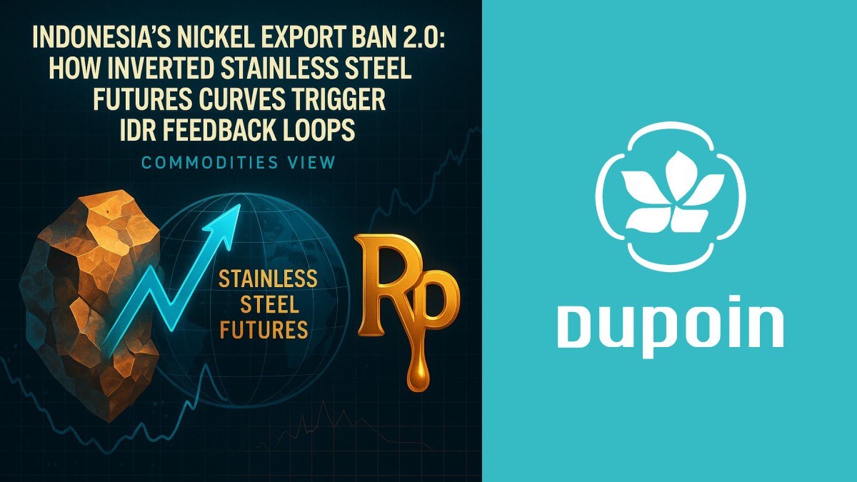 Nickel export ban impacting rupiah