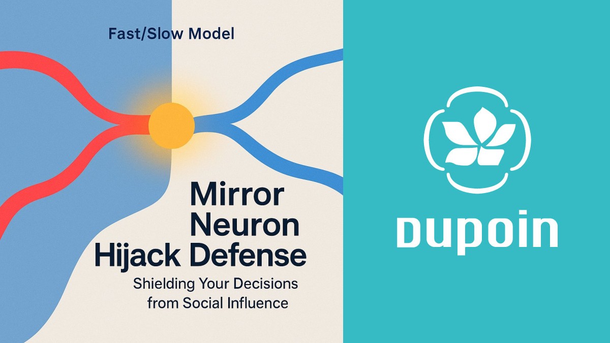 Cognitive defense against social trading influence