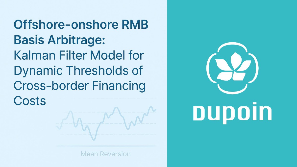 Kalman filter for offshore-onshore RMB basis
