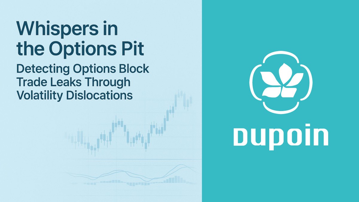 Options volatility dislocation patterns