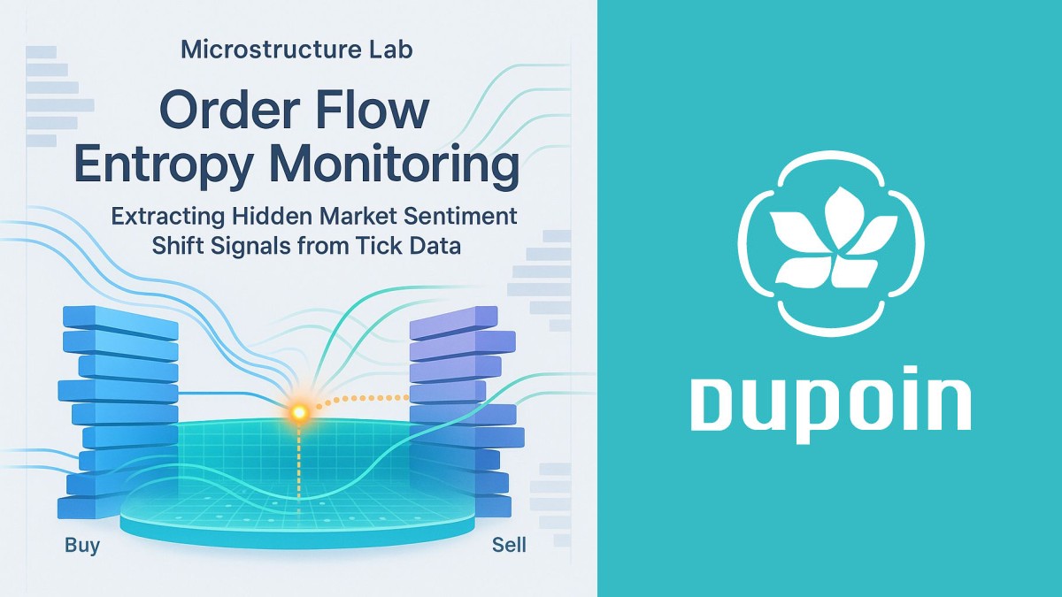 Market sentiment analysis through order flow patterns