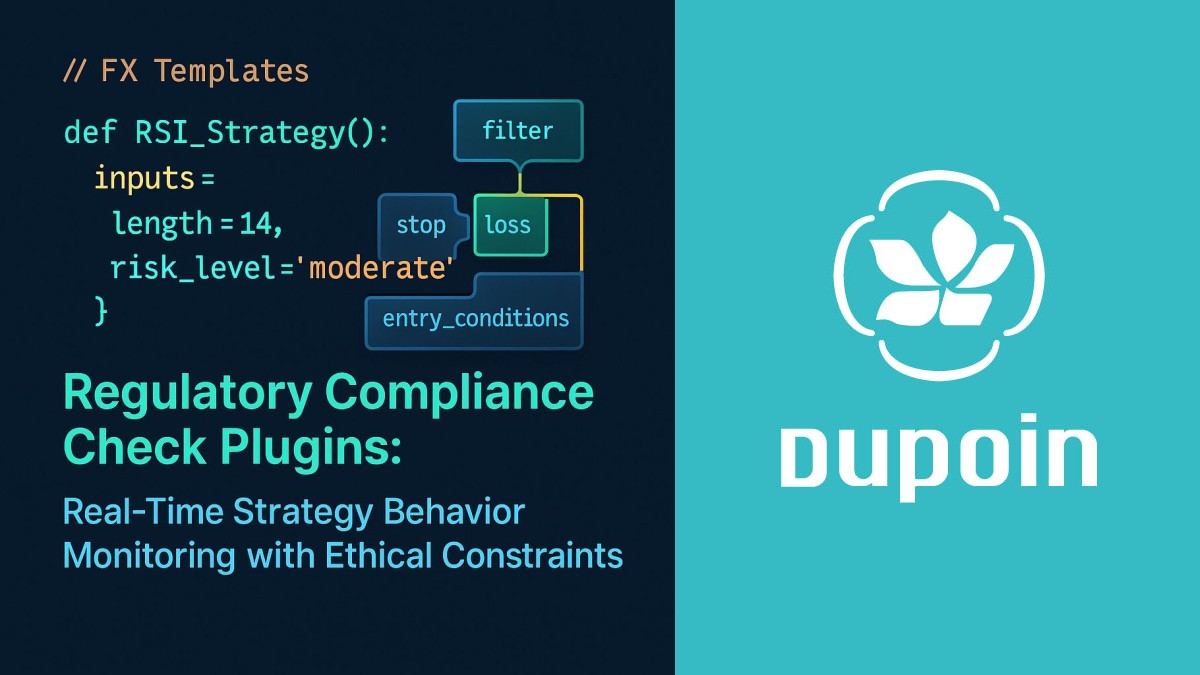 Real-time algorithmic compliance monitoring