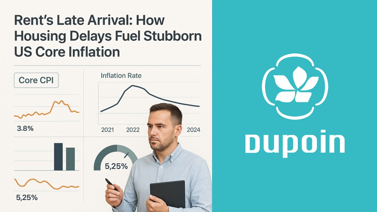 Rent component lag in core inflation