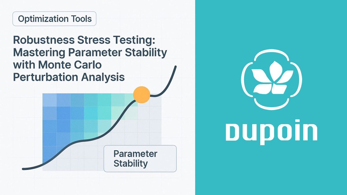 Parameter stability testing with Monte Carlo