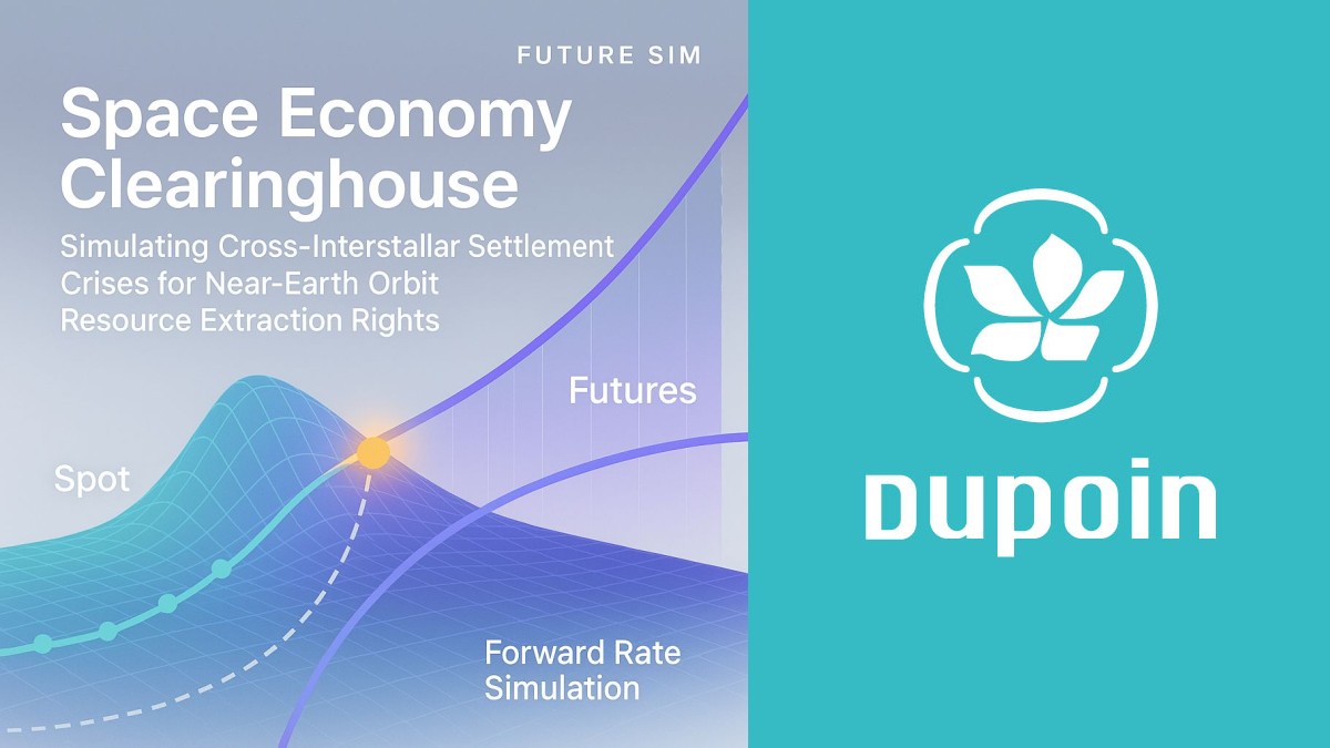 Orbital resource rights settlement in space economy
