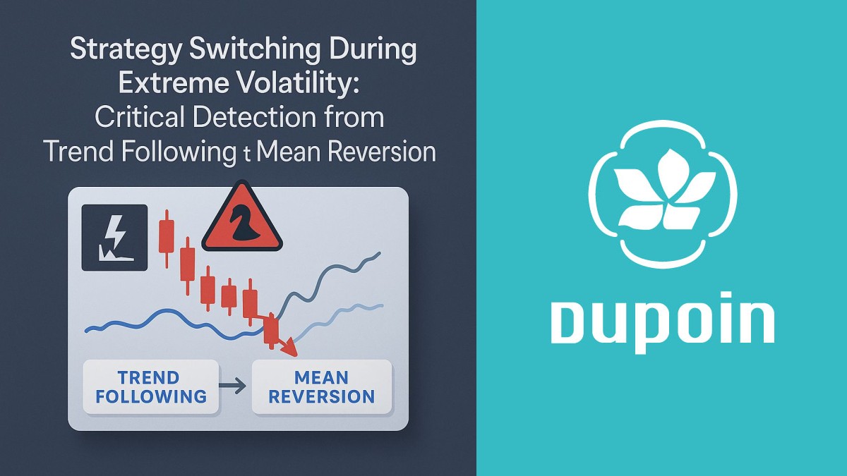 Transitioning between trend and mean reversion