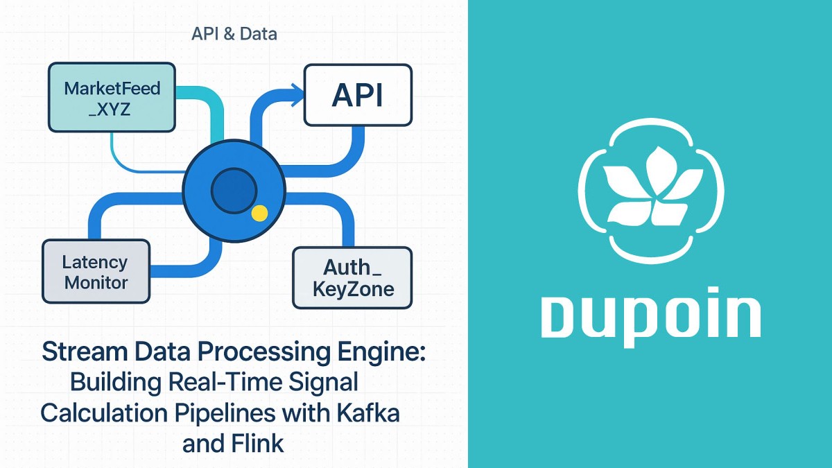 Kafka and Flink real-time data processing