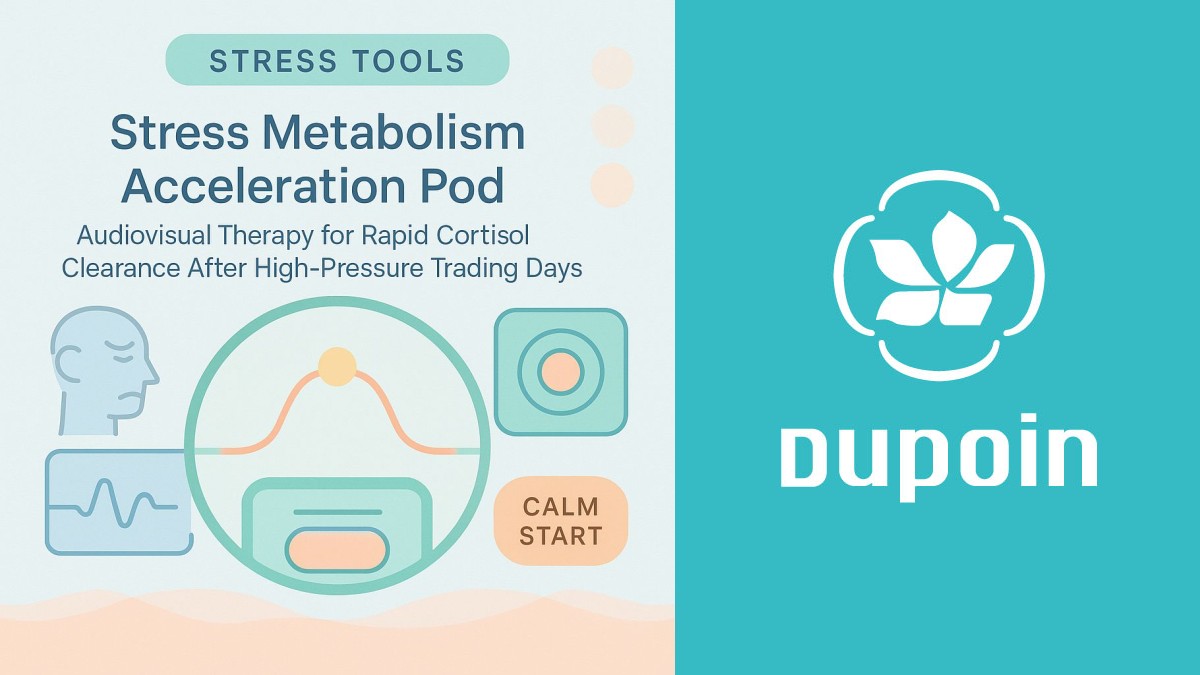 Flush cortisol fast after trading stress