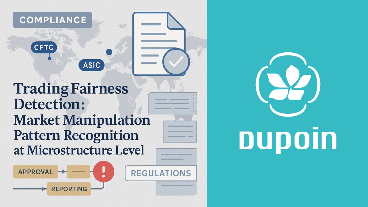 Microstructure analysis revealing manipulation patterns