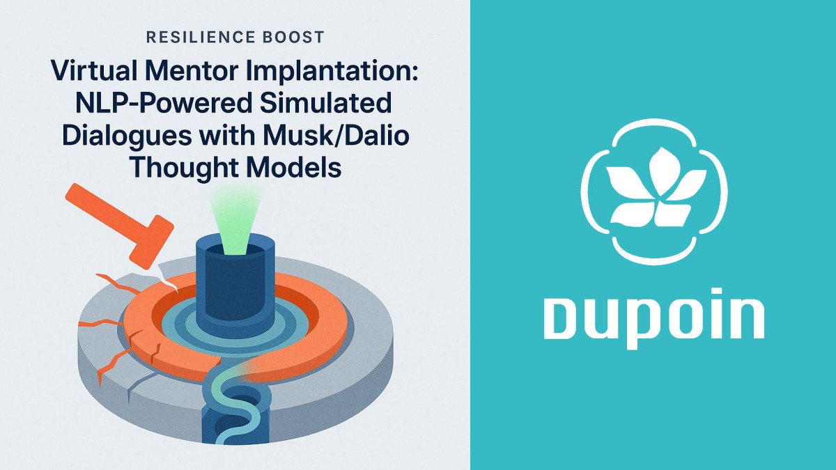 Simulate Musk-Dalio thinking via AI mentors