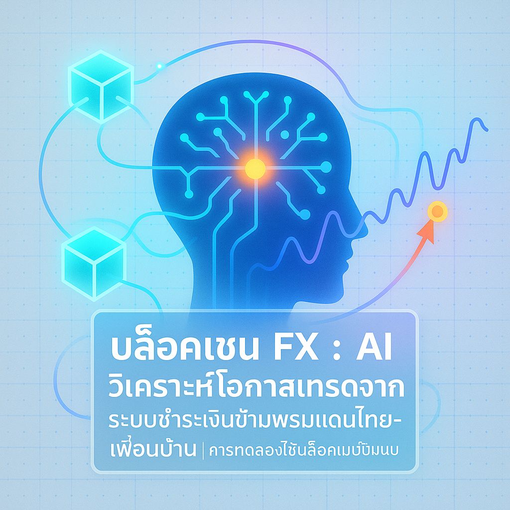 บล็อคเชน FX: เมื่อ AI ช่วยจับสัญญาณเทรดจากเงินข้ามแดนไทย-เพื่อนบ้าน