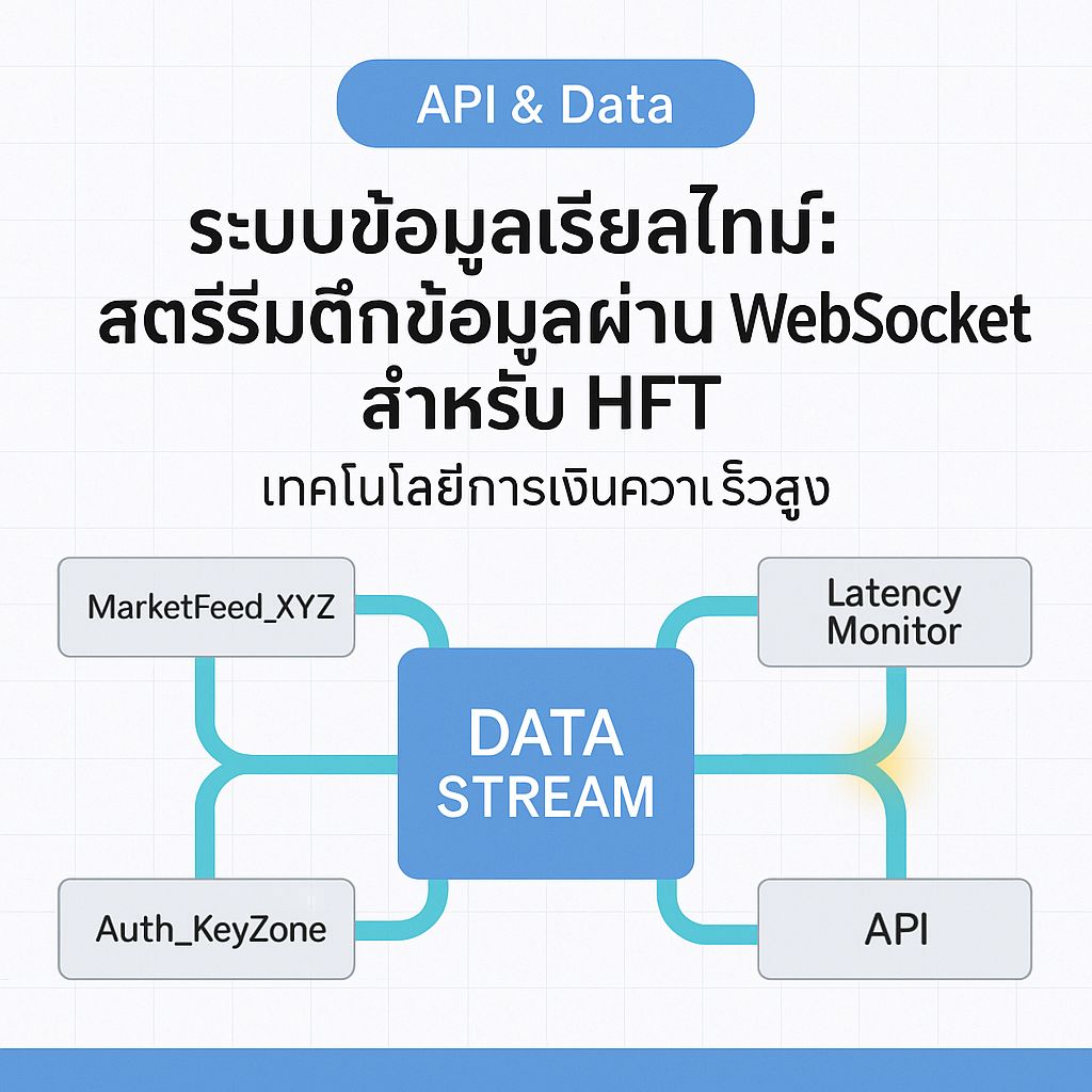 WebSocket กับระบบเรียลไทม์: อาวุธลับของเทรดเดอร์ HFT