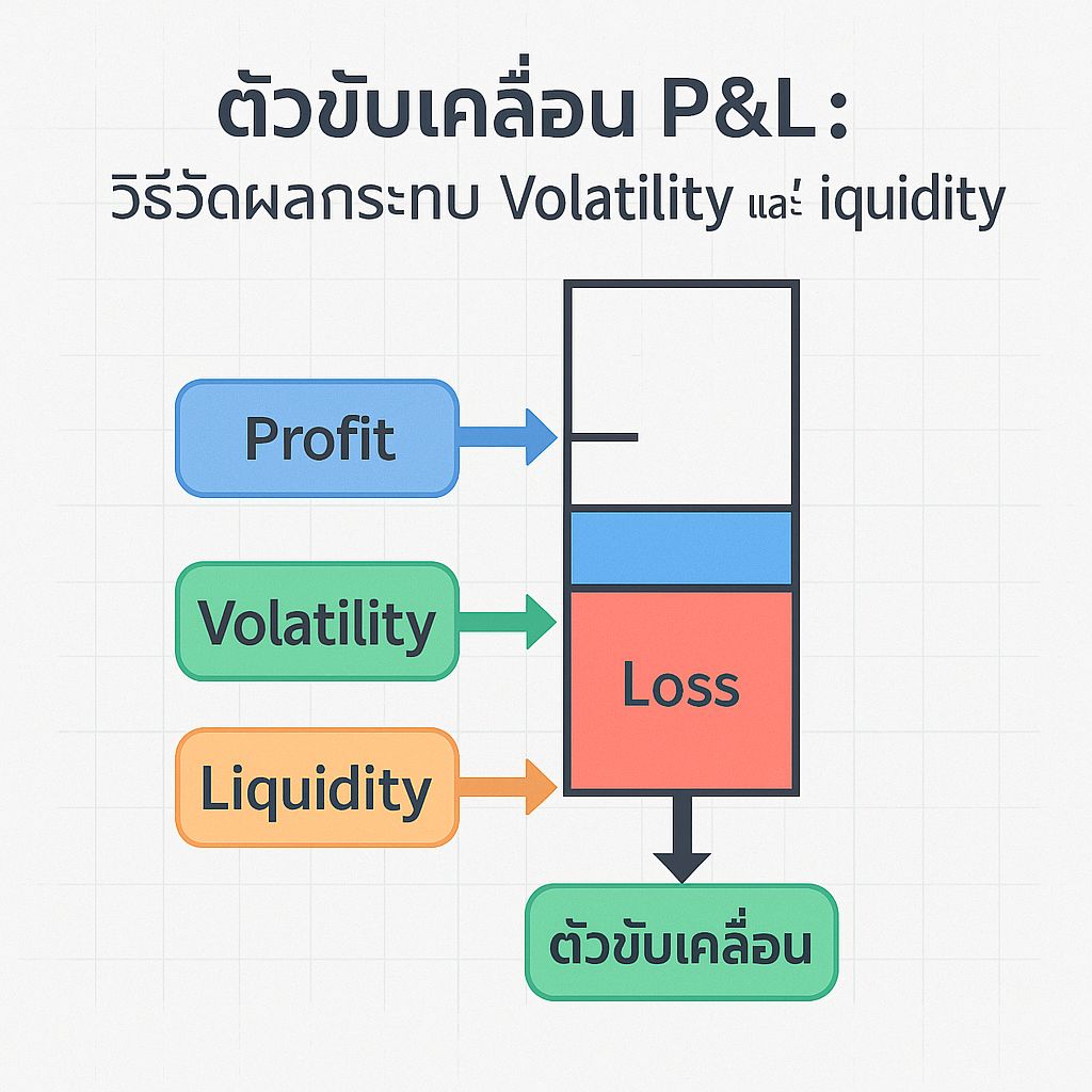 เจาะลึกตัวขับเคลื่อน P&L: เมื่อ Volatility และ Liquidity มาพบกัน