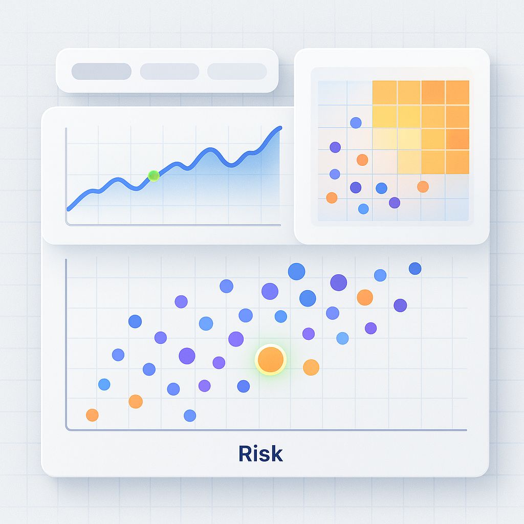 เจาะลึกการวิเคราะห์หลายมิติ: สร้างแผนที่ Risk-Return ให้พอร์ตลงทุนของคุณ