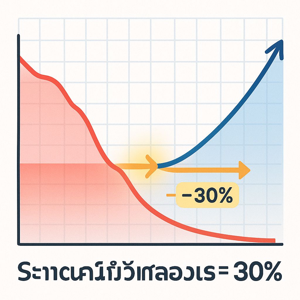แบบจำลองสถานการณ์ดรอว์ดาวน์: เมื่อพอร์ต FX ถล่ม 30%  จะรับมืออย่างไร?