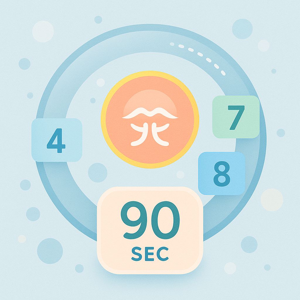 เทคนิคการหายใจ 4-7-8: วิธีคลายเครียดแบบเร่งด่วนในเวลาแค่ไม่ถึงสองนาที