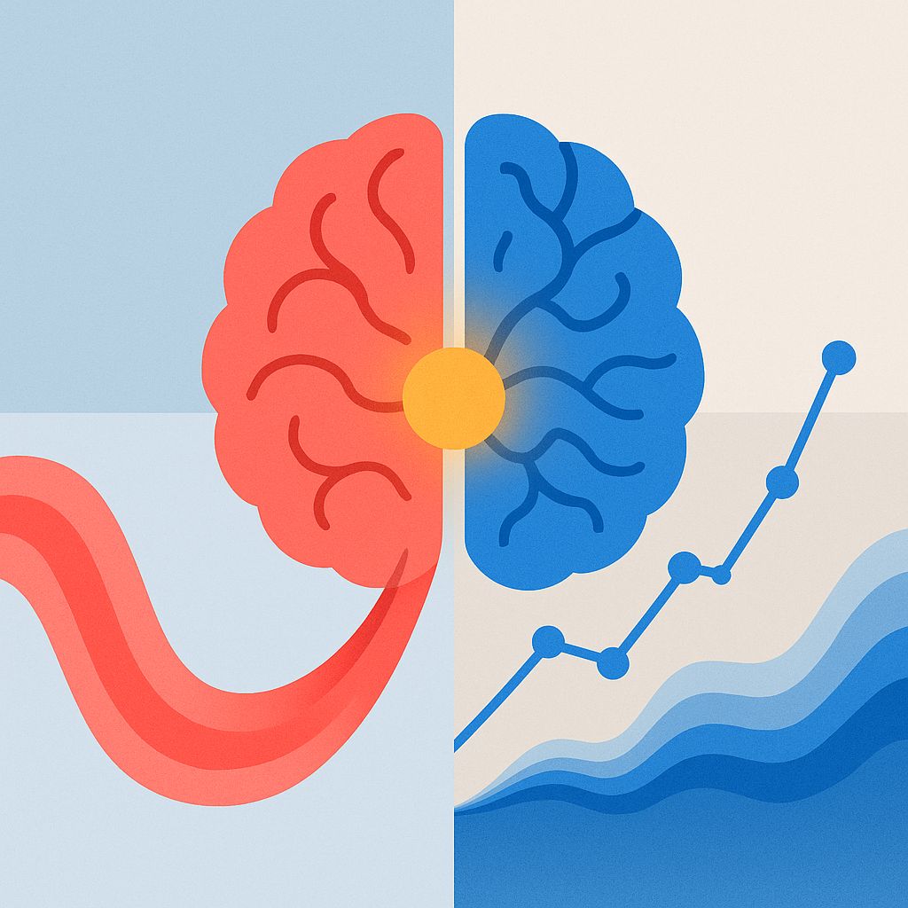 โมเดล Fast/Slow: หาจุดสมดุลทองระหว่างใจกับข้อมูลสำหรับนักเทรด