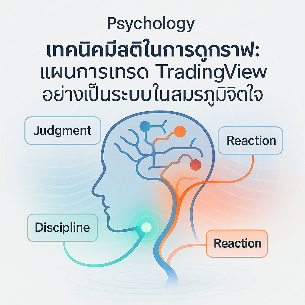 เทคนิคมีสติในการวิเคราะห์กราฟ: สร้างระบบเทรดบน TradingView ให้ชนะใจตัวเอง
