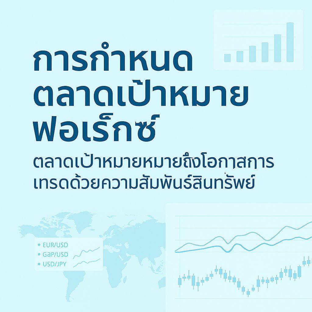 กลยุทธ์การกำหนดตลาดเป้าหมายฟอเร็กซ์ผ่านความสัมพันธ์สินทรัพย์