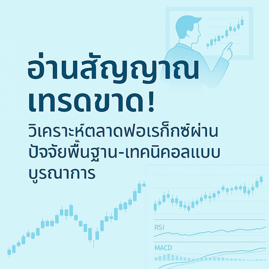 เจาะลึกสัญญาณเทรดฟอเร็กซ์! วิเคราะห์แบบบูรณาการทั้งปัจจัยพื้นฐานและเทคนิคอล