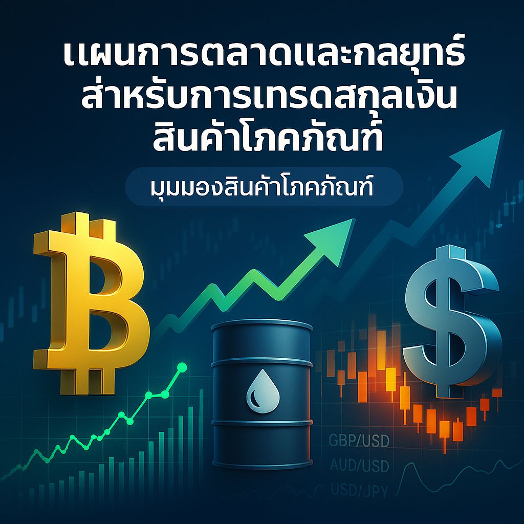 กลยุทธ์แผนการตลาดสำหรับการเทรดสกุลเงินสินค้าโภคภัณฑ์แบบครบวงจร