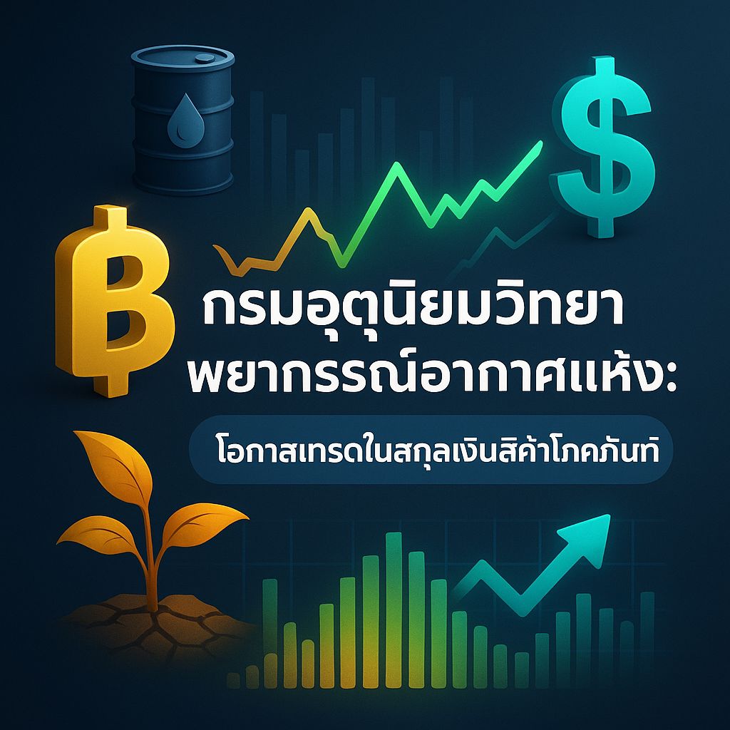 พยากรณ์อากาศแห้งแล้งจากกรมอุตุนิยมวิทยา สัญญาณเตือนหรือโอกาสทองสำหรับนักเทรด?