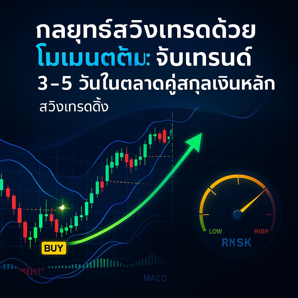 สวิงเทรดให้ปังด้วยโมเมนตัม: วิธีจับเทรนด์สั้นๆ ในตลาด Forex