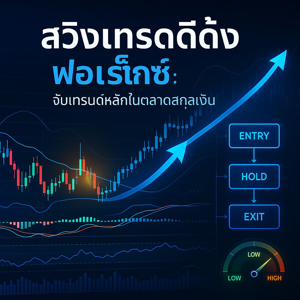 สวิงเทรดดิ้งฟอเร็กซ์: วิธีจับเทรนด์ใหญ่ให้อยู่หมัด