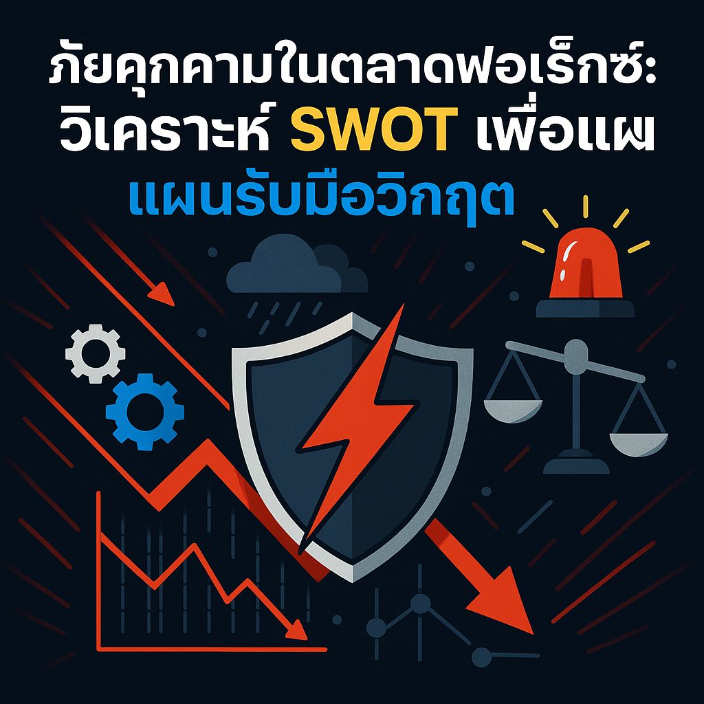 เจาะลึกภัยคุกคามในตลาดฟอเร็กซ์: วิเคราะห์ SWOT เพื่อรับมืออย่างชาญฉลาด